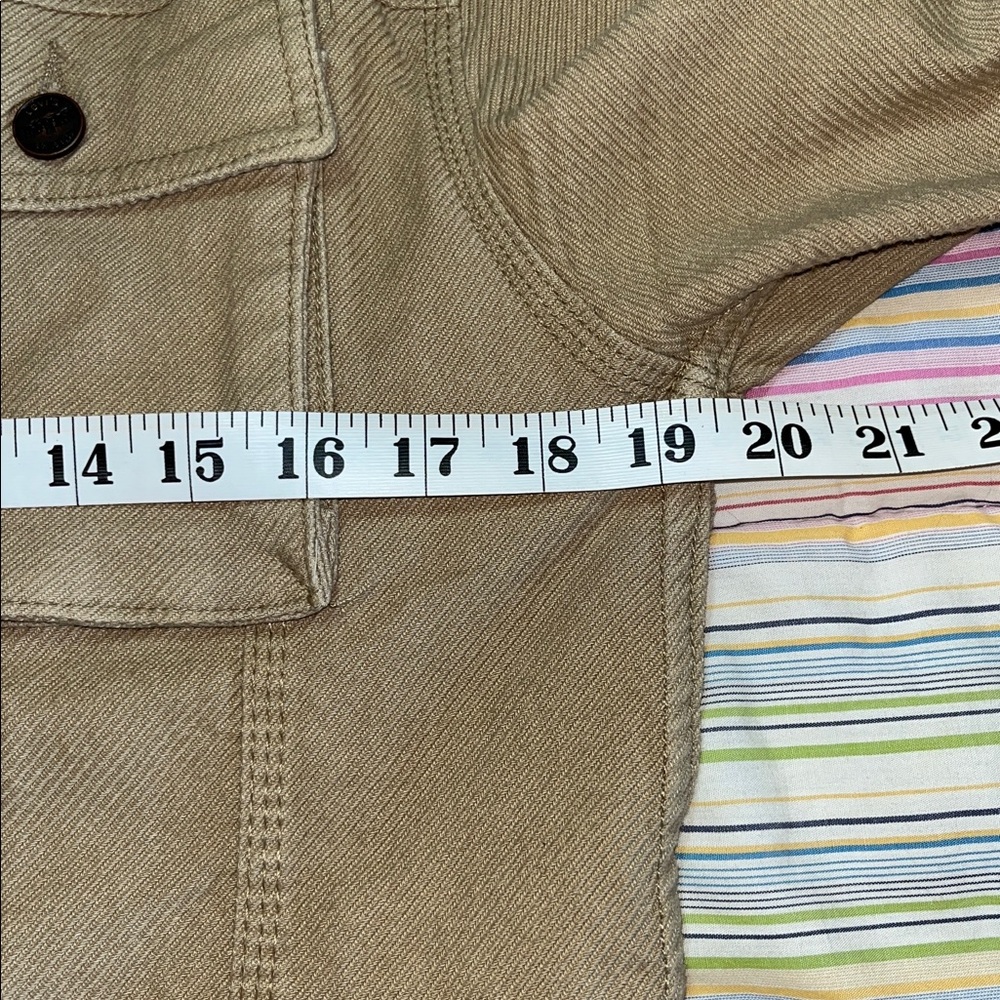 Levi's Tan Jean Jacket - Picture 5 of 8